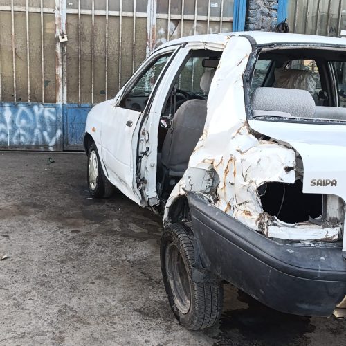 پراید مدل «99» تصادفی