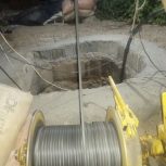 چاه کن چاه آب برای زمین کشاورزی