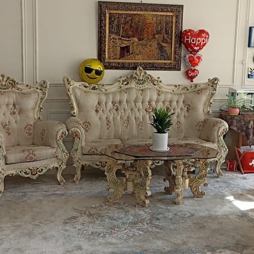 مبلمان و ناهارخوری سلطنتی 9 نفره