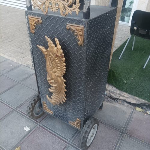 فروش بلال پز و منقل شنی برای قهوه