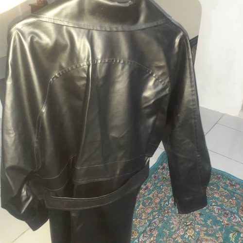 مانتو چرم بارونی