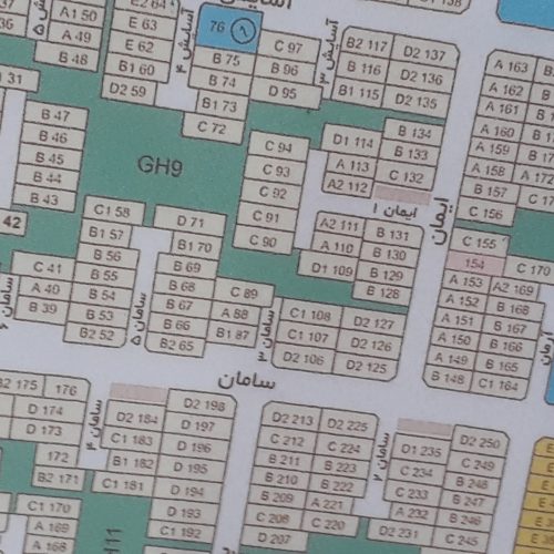 ۳۵۱ زمین ویلایی /جواز به روز  سه طبقه/ تاپ لوکیشن