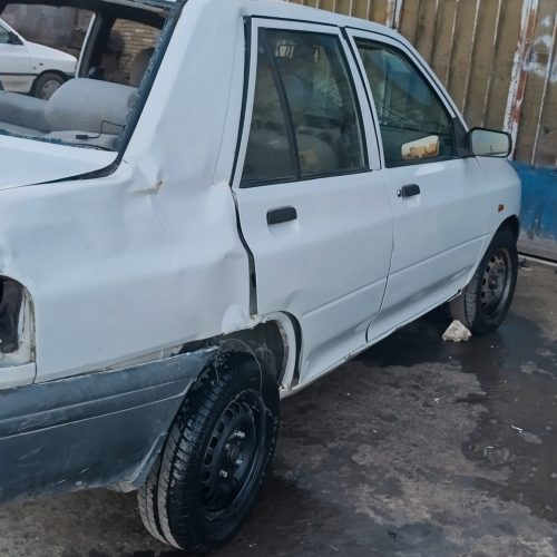 پراید مدل «99» تصادفی