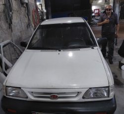فروش پراید مدل 82 رنگ سفید