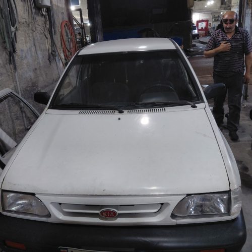 فروش پراید مدل 82 رنگ سفید
