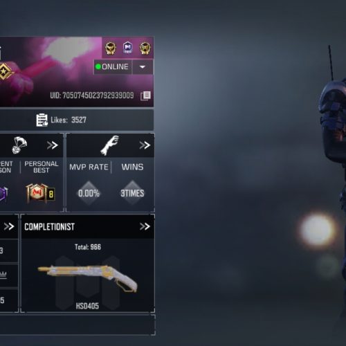 اکانت قدیمی کالاف با 29 تا بتل پس