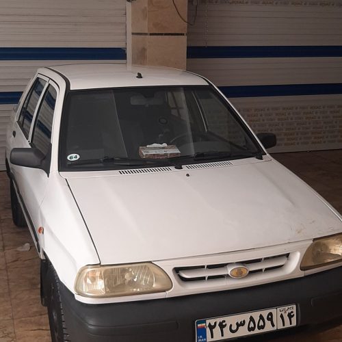 پراید هاچبک سفید مدل 96