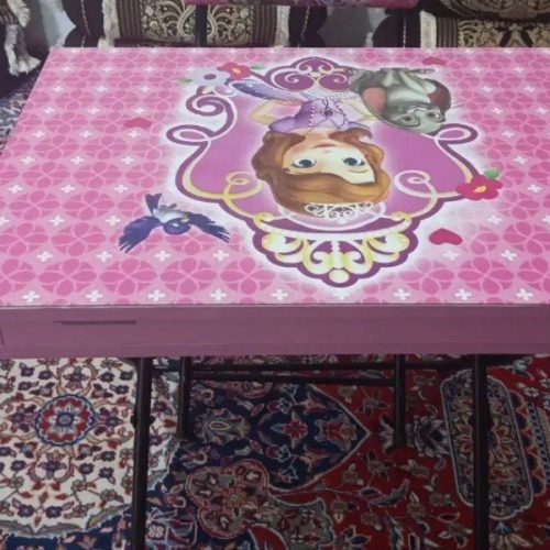 میز و صندلی دخترانه