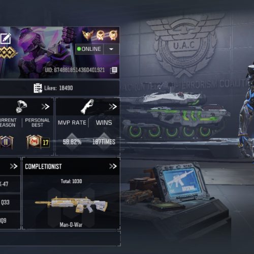 اکانت کالاف سیزن یکی