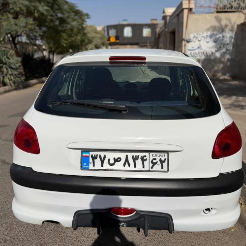 پژو ۲۰۶ مدل ۸۸ تیپ ۲