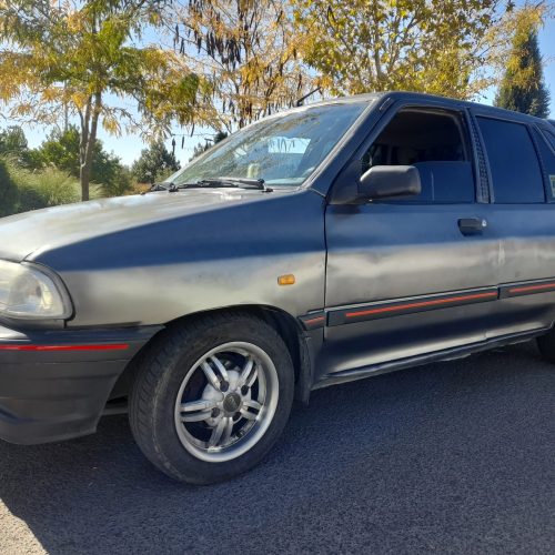 پراید هاچبک خاکستری مدل 74