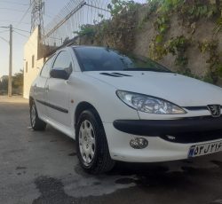 پژو 206 سفید مدل 81