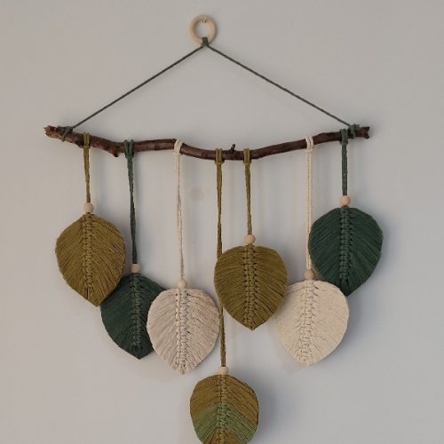 دیوارکوب مکرومه