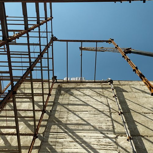 جوشکاری اسکلت ساختمان واسانسور