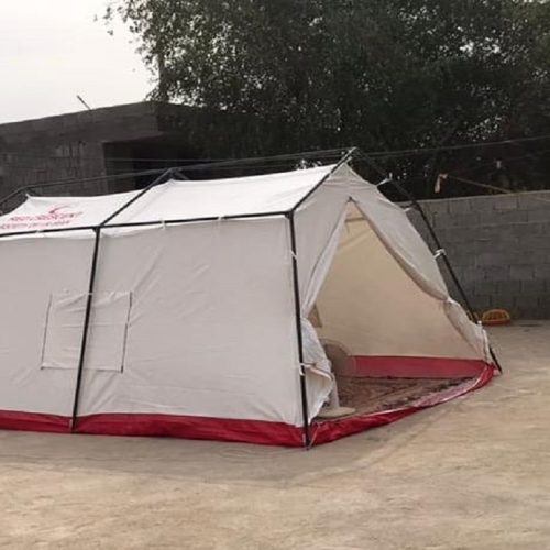 چادر هلال احمر 12 نفره چتری کاملا نو واستفاده نشده
