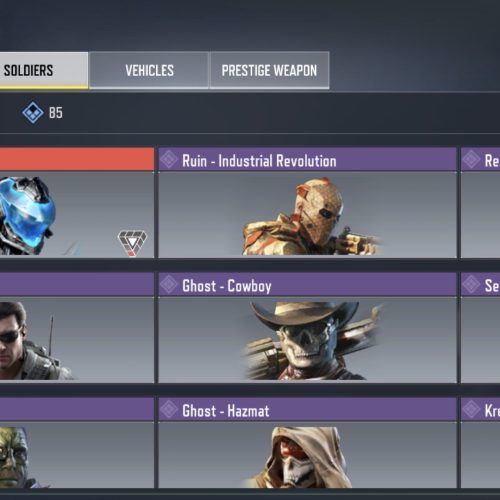 اکانت کالاف سیزن یکی