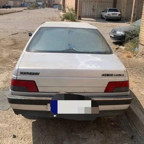 پژو 405 تیوفایو اتاق قدیم تصادفی