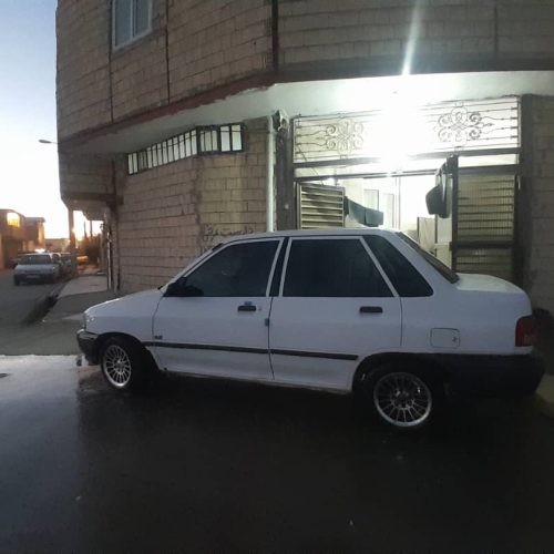 پراید سفید مدل ۸۴