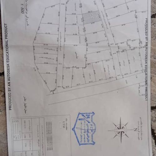 فروش یک قطعه زمین مسکونی رودان