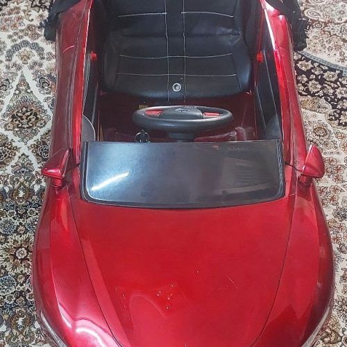 ماشین شارژی و دوچرخه