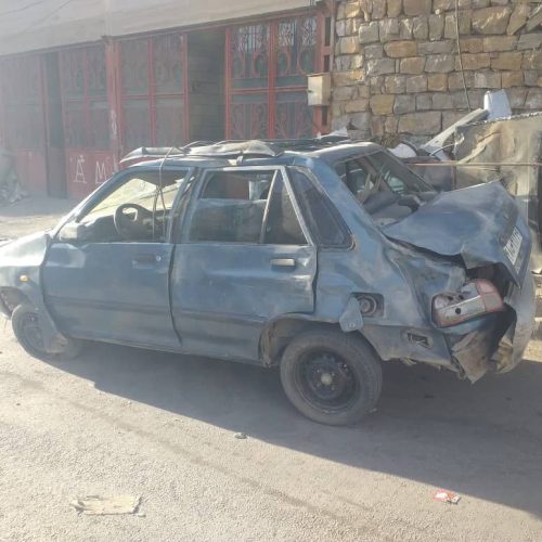 پراید مدل 87آبی نفتی  نوع سوخت بنزینی