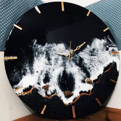 ساخت تابلو های مدرن ساعت و تابلو رزینی اینه چشم نظر دیوار کو