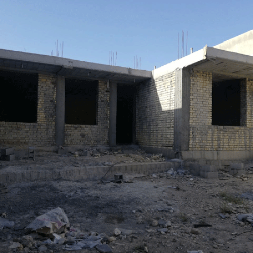 اجرای اسکلت ساختمان بنایی