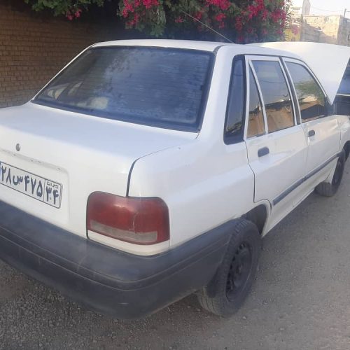 پراید 131 سفید مدل  ۸۵