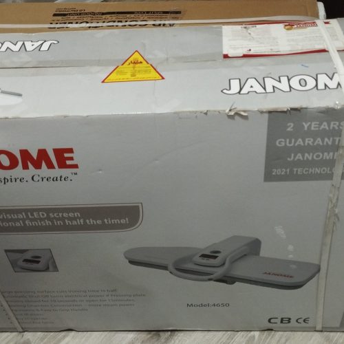 اتو پرس ژانومه  سفیدرنگ  مدل 4650 داخل کارتن