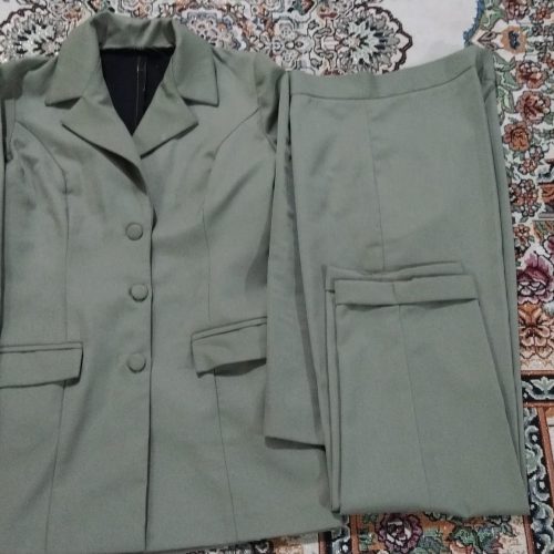 کت شلوار زنانه و جلیغه شلوار بچه کانه ست