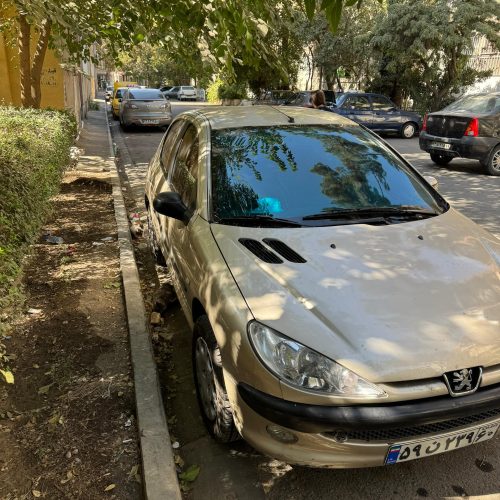 پژو  206 تیپ 2 مدل 86