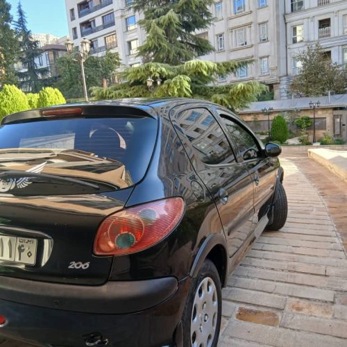 پژو 206 TU5 مدل اخر ۹۵
