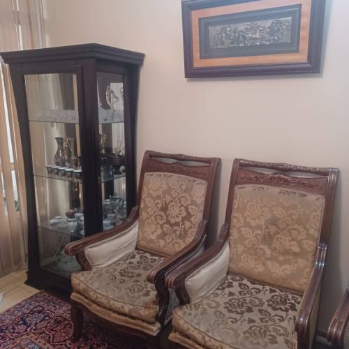 مبل 7 نفره با کنسول و بوفه