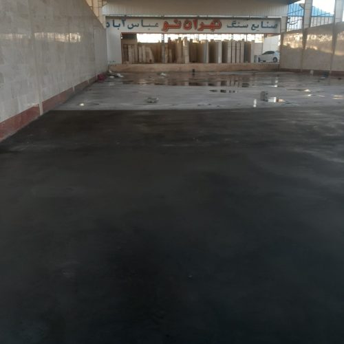 اجرای بتون ریزی کف باماله برقی