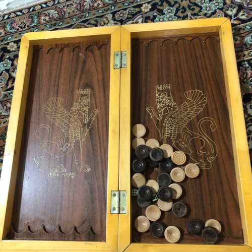 تخته نرد کار کرده(تخفیفم میدم)