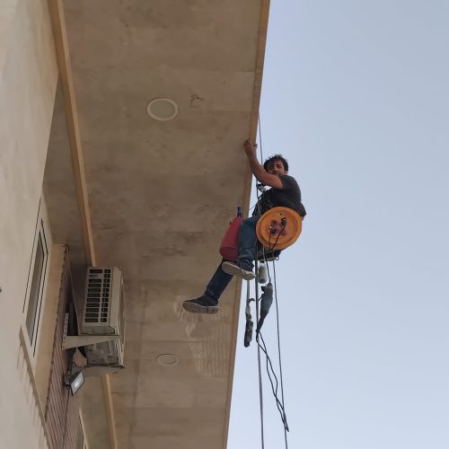 کار در ارتفاع .(راپل)