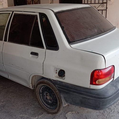 پراید مدل 81 کاربراتوری  دور رنگ