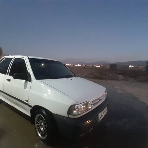 پراید سفید مدل ۸۴