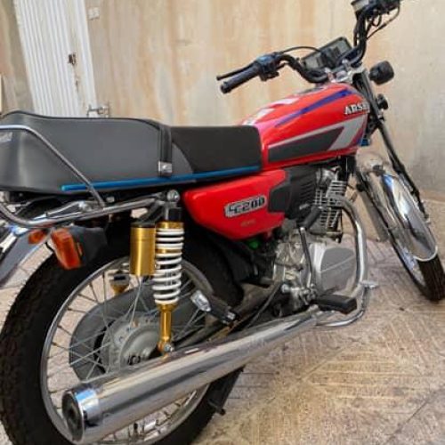 موتور سیکلت ایران دوچرخ عرشیا200