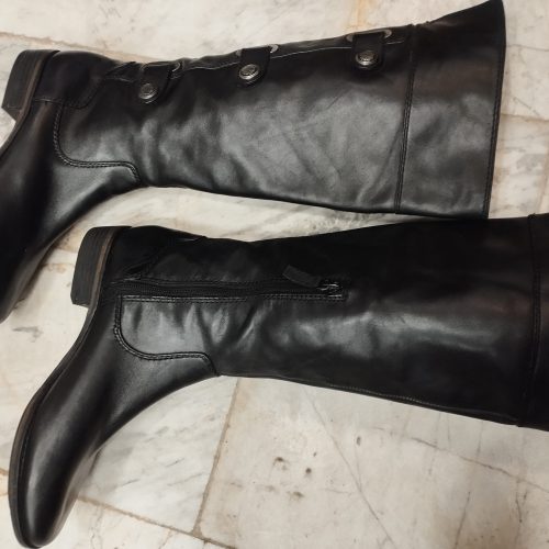 پوتین نیم پوتین چکمه چرم خارجی