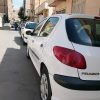 پژو 206‌ سفید مدل 95
