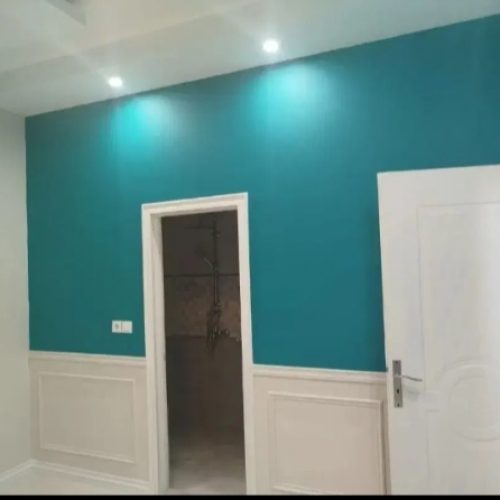 نقاشی ساختمان بتونه کافه