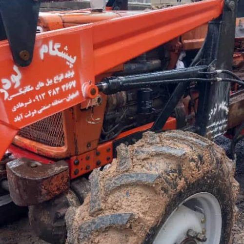 تراکتور رومانی بیل دار چهار جک و دیفرانسیل جلو آیفا