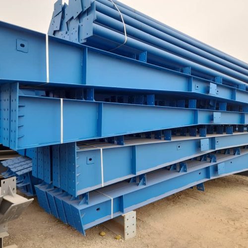 ساخت سوله صنعتی  خرپا واسکلت فلزی نو و دست دوم