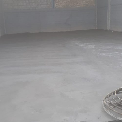اجرای بتون ریزی کف باماله برقی