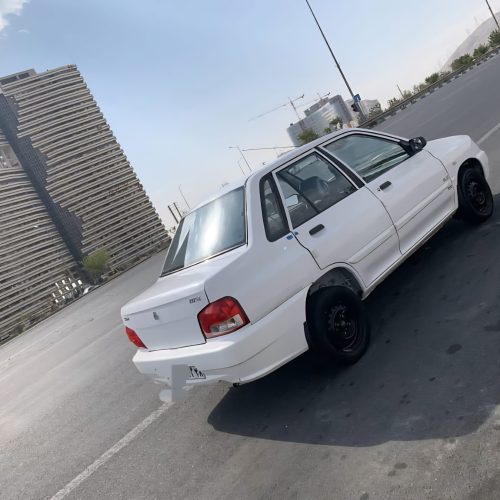 پراید ۱۳۲ سفید مدل ۸۸