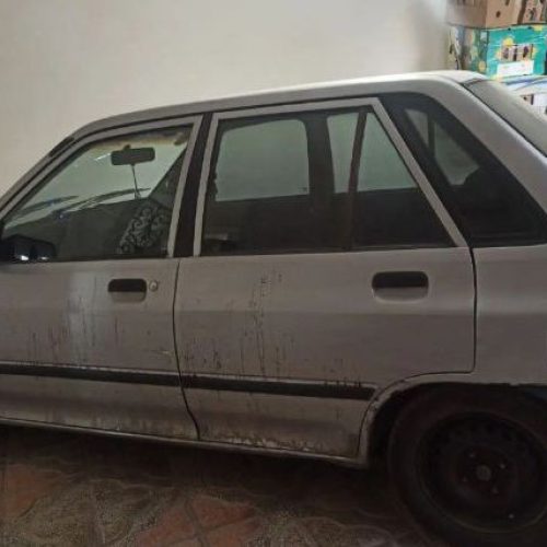 پراید صبا نقره ای مدل 83