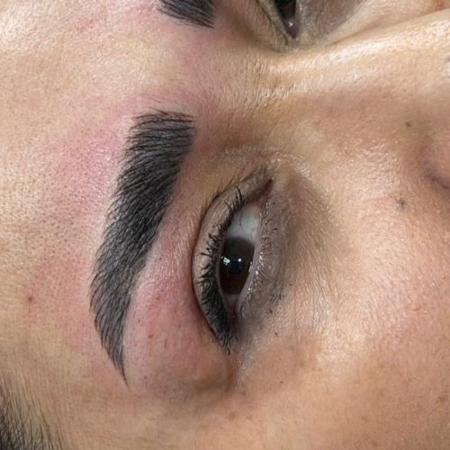 مدل ابرو خط چشم شیدینگ لب