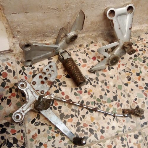 جاپای عقب و جلو موتور پرواز