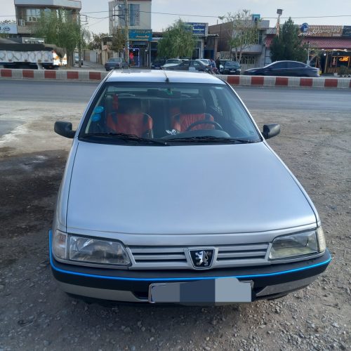 پژو 405 نقره ای مدل 84